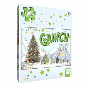 Grinch "Who-Ville Christmas Contest" 1,000 Piece Jigsaw Puzzle, by Usaopoly
